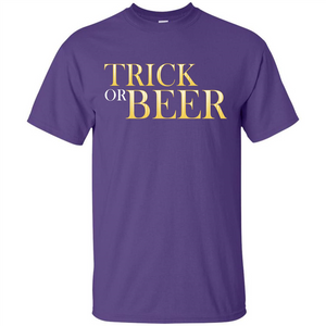 Beer T-shirt Trick Or Beer T-shirt