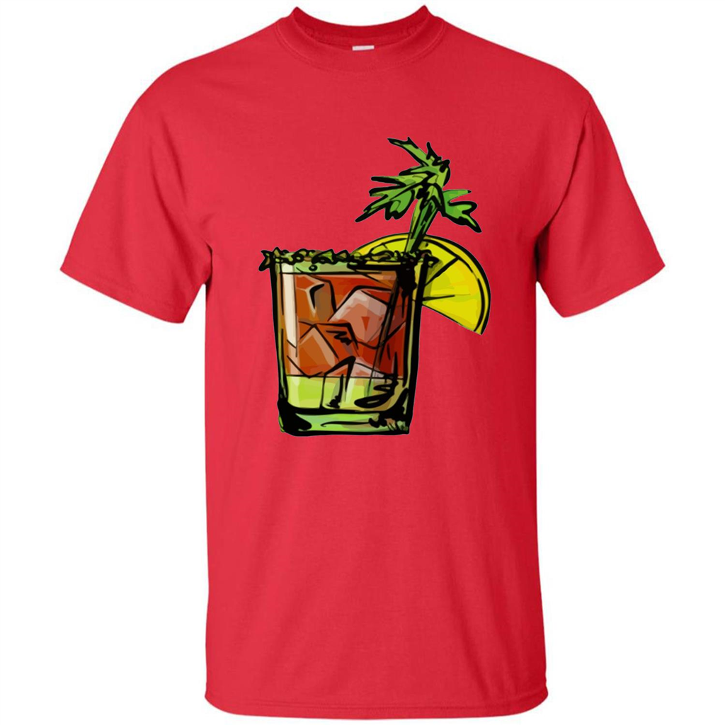 Bloody Mary T-shirt Cocktail Red
