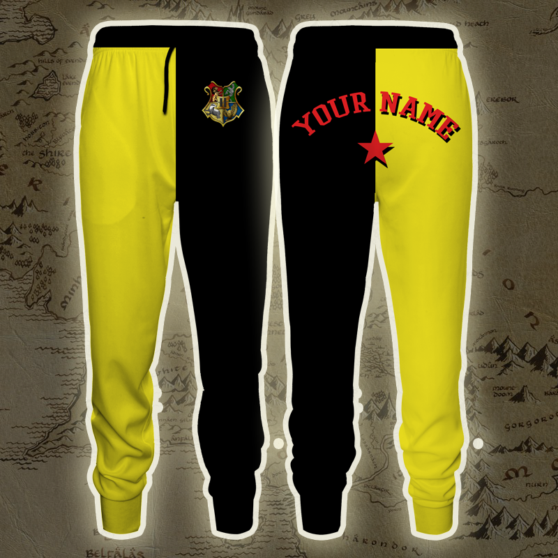 Triwizard Tournament Harry Potter Diggory (Customized Name) Jogging Pants