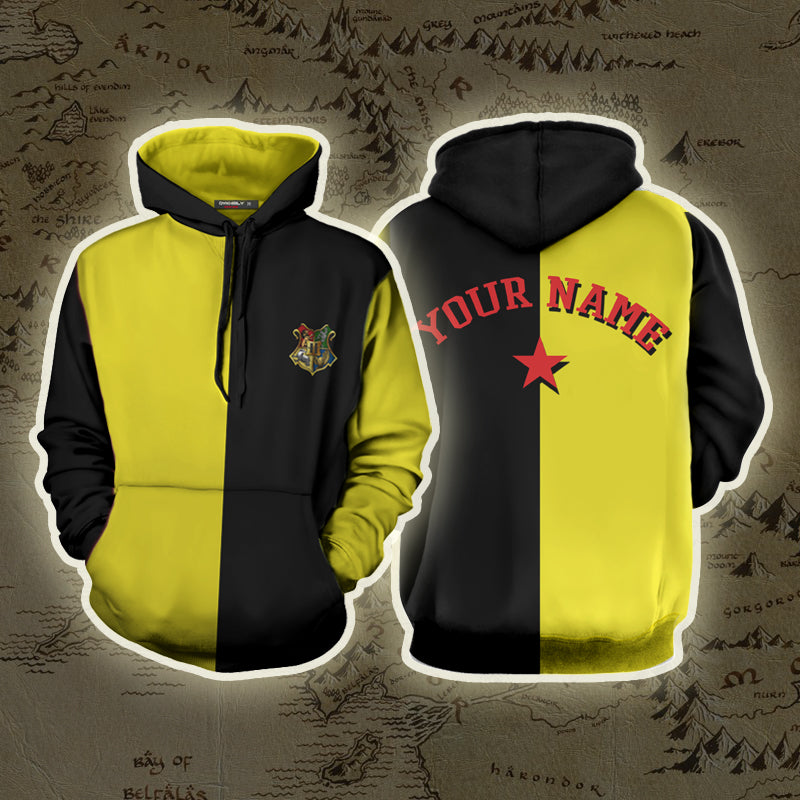 Triwizard Tournament Harry Potter Diggory (Customized Name) 3D Hoodie