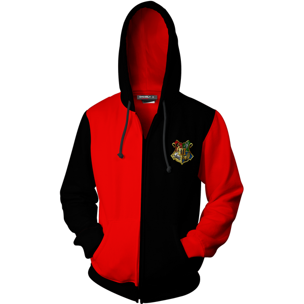 Triwizard Tournament Harry Potter Potter Zip Up Hoodie WackyTee