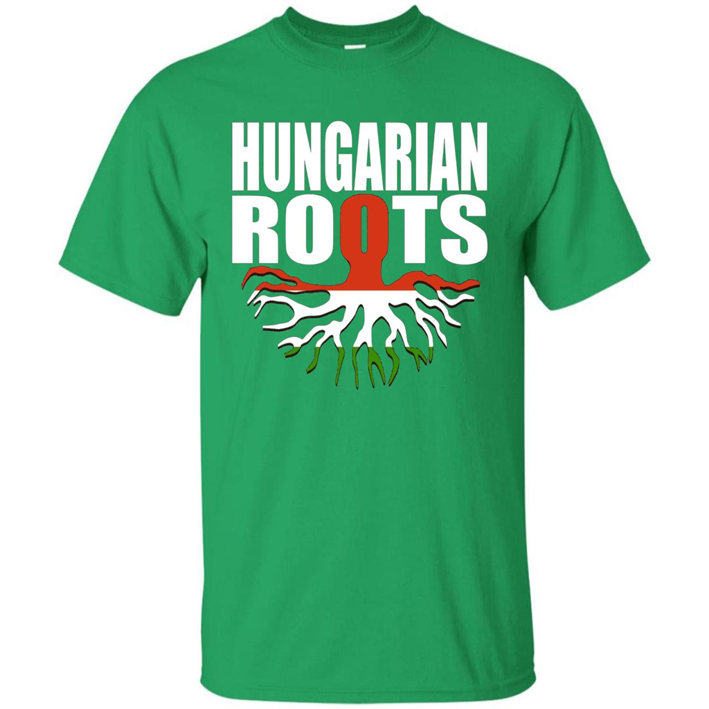 Hungarian Roots T-shirt Irish Green