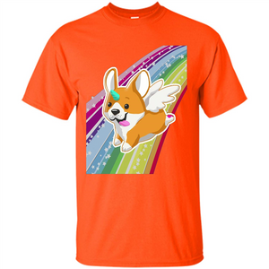 Rainbow Unicorg Corgi Lover T-shirt