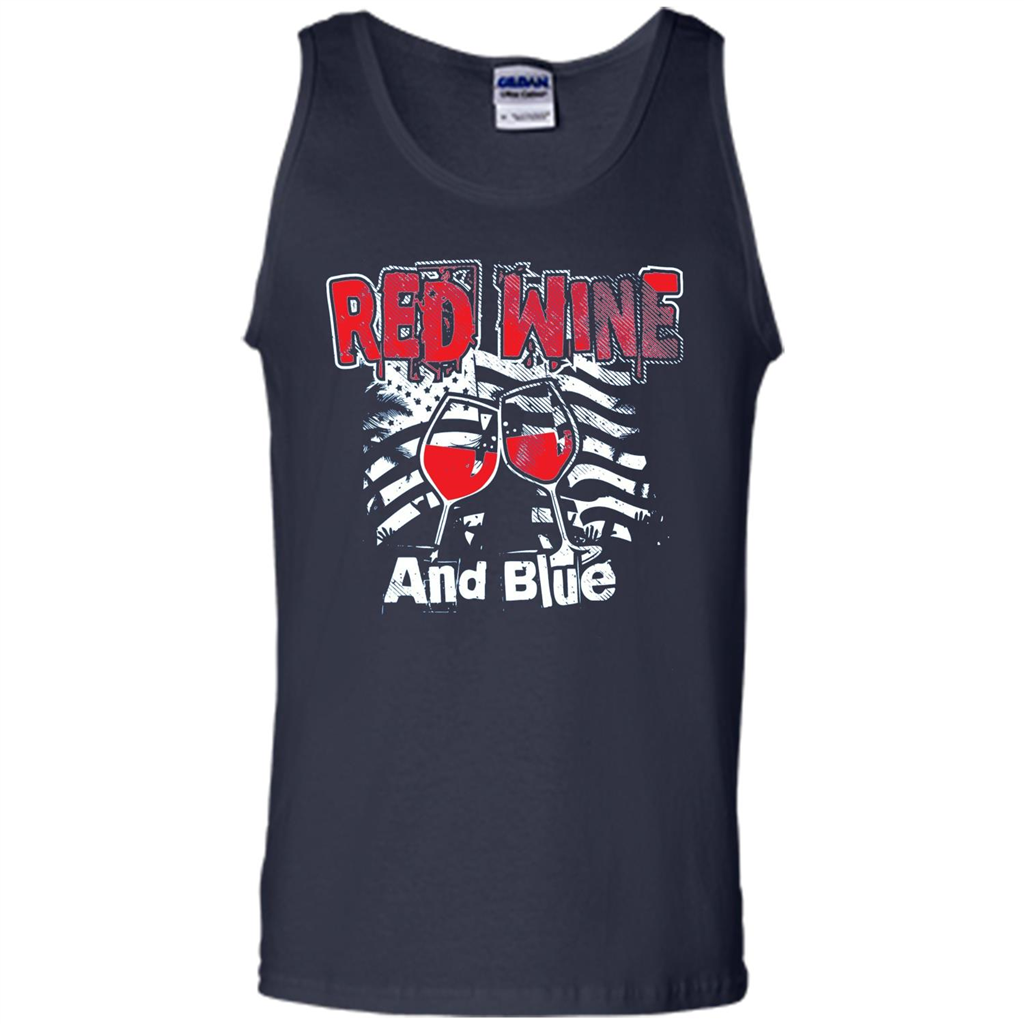 Red Wine And Blue Navy