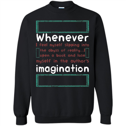 Whenever I Feel Myself Slipping In To The Abyss T-shirt Black