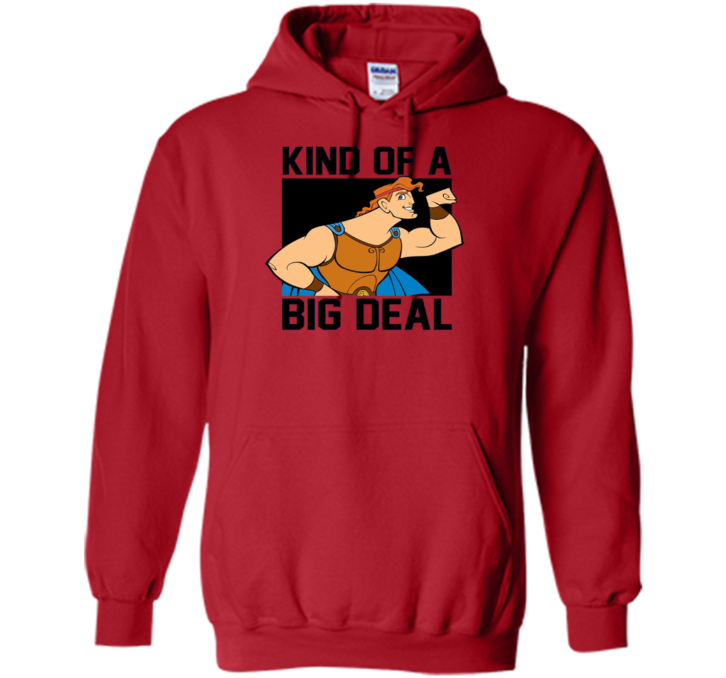 Cartoon T-shirt Kind Of A Big Deal Red