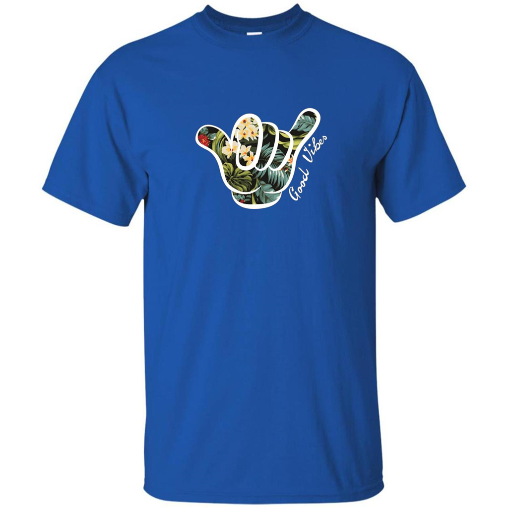 Shaka Good Vibes T-shirt Royal