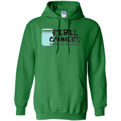 Rebal Canners Welcome To The Dark Side T-shirt Irish Green