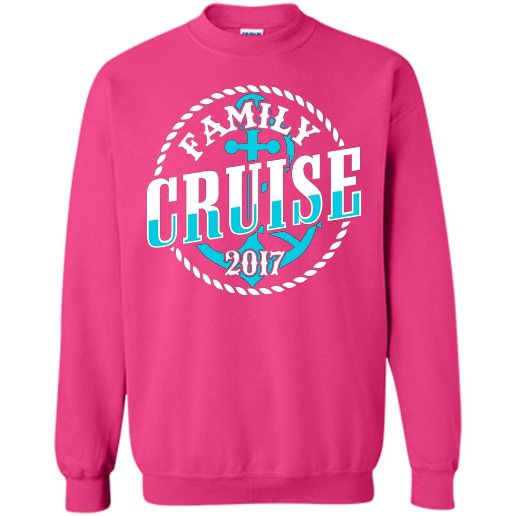 Family Cruise 2017 T-shirt Summer Vacation T-shirt Heliconia