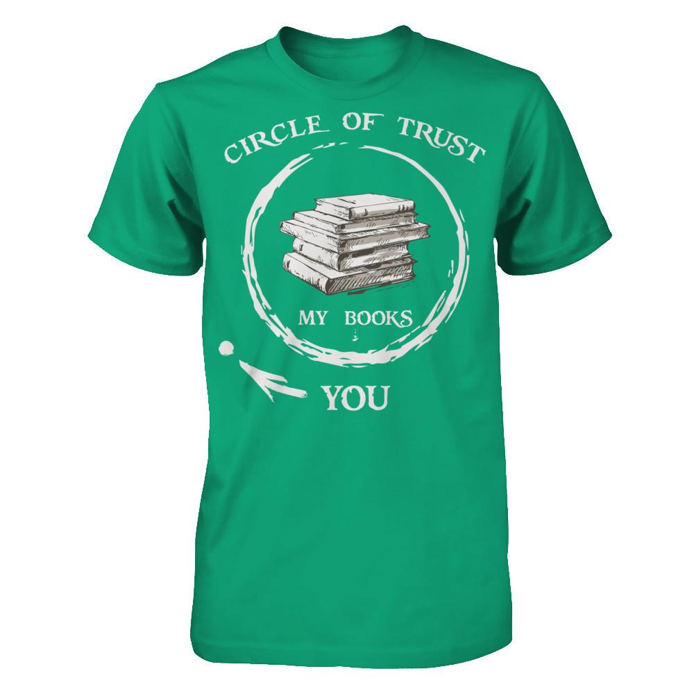 My Books - Circle Of Trust Gildan - Short Sleeve Tee Kelly Green