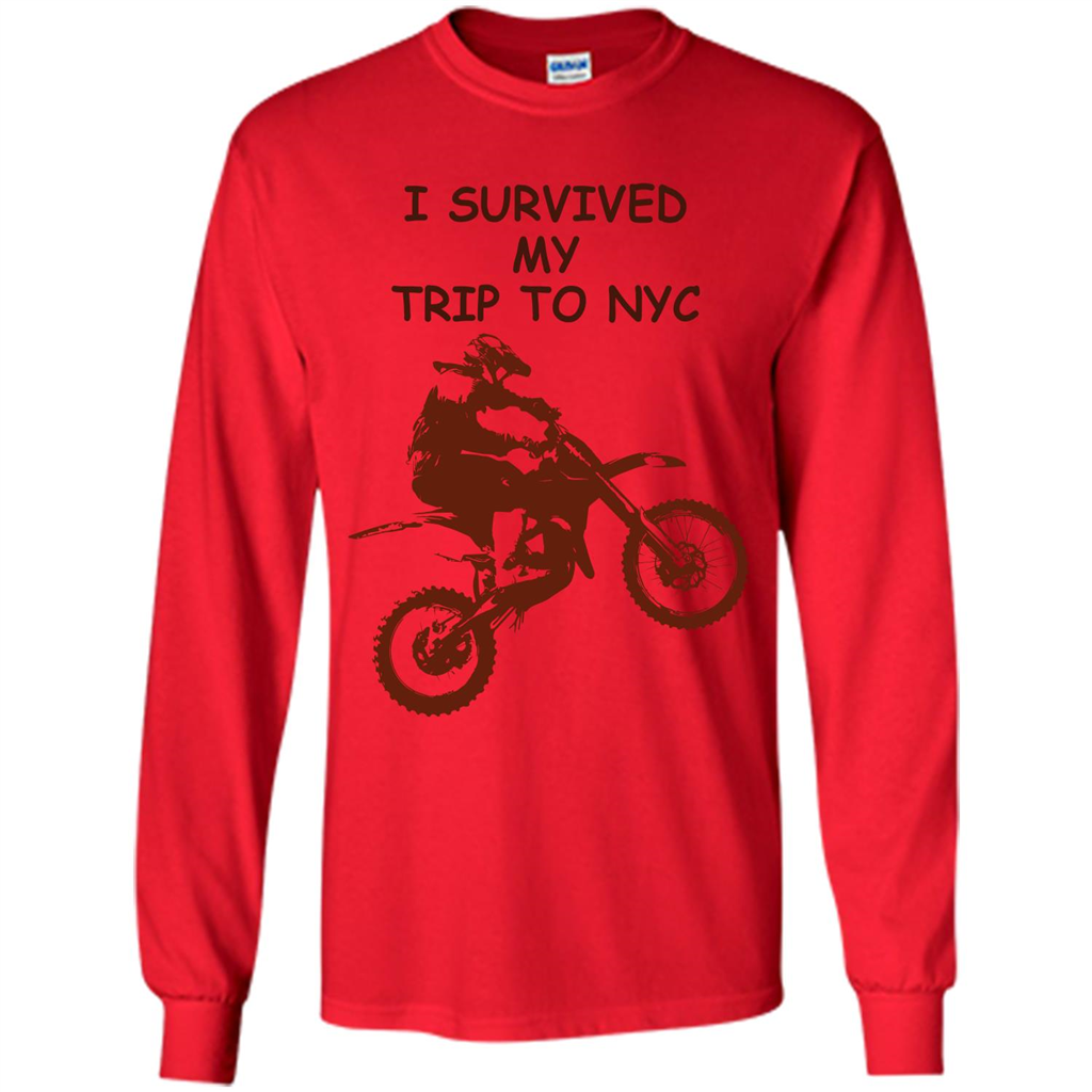I Survived My Trip To NYC T-shirt Red
