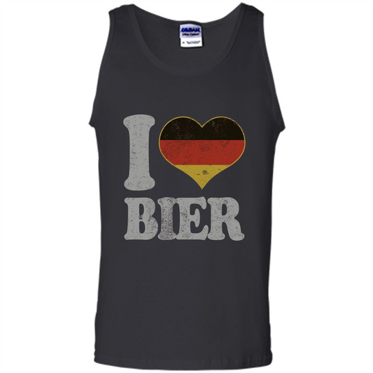 Oktoberfest T Shirt Germany Drinking Beer I Love Bier T-shirt Black