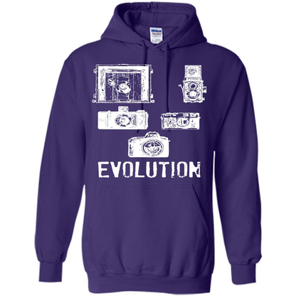 Photographer T-shirt Evolution T-shirt Purple