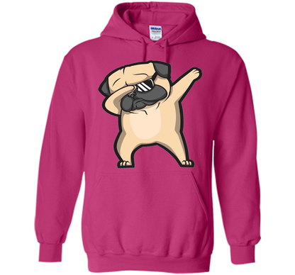 Dabbing Pug Shirt - Cute Funny Dog Dab T-Shirt t-shirt Heliconia