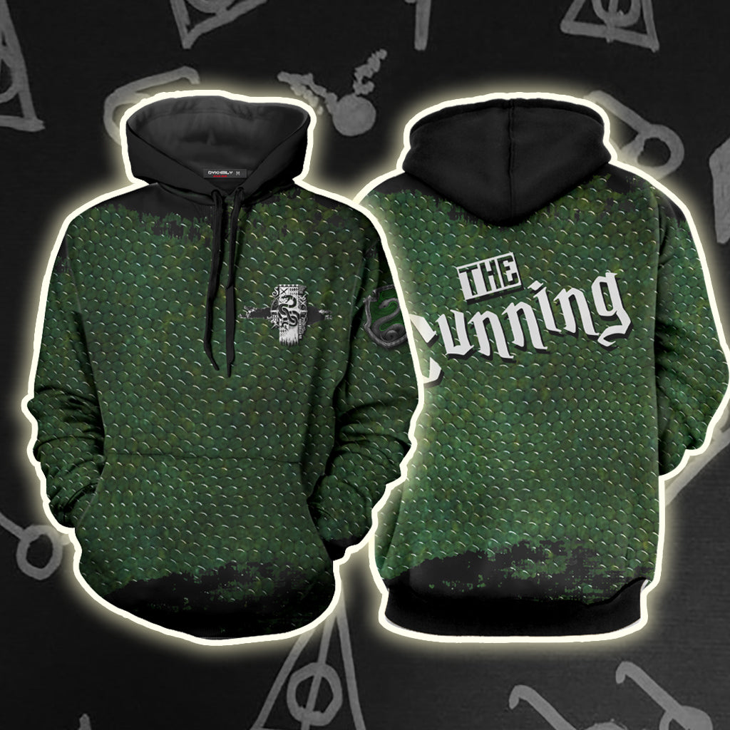 The Cunning Slytherin Harry Potter 3D Hoodie