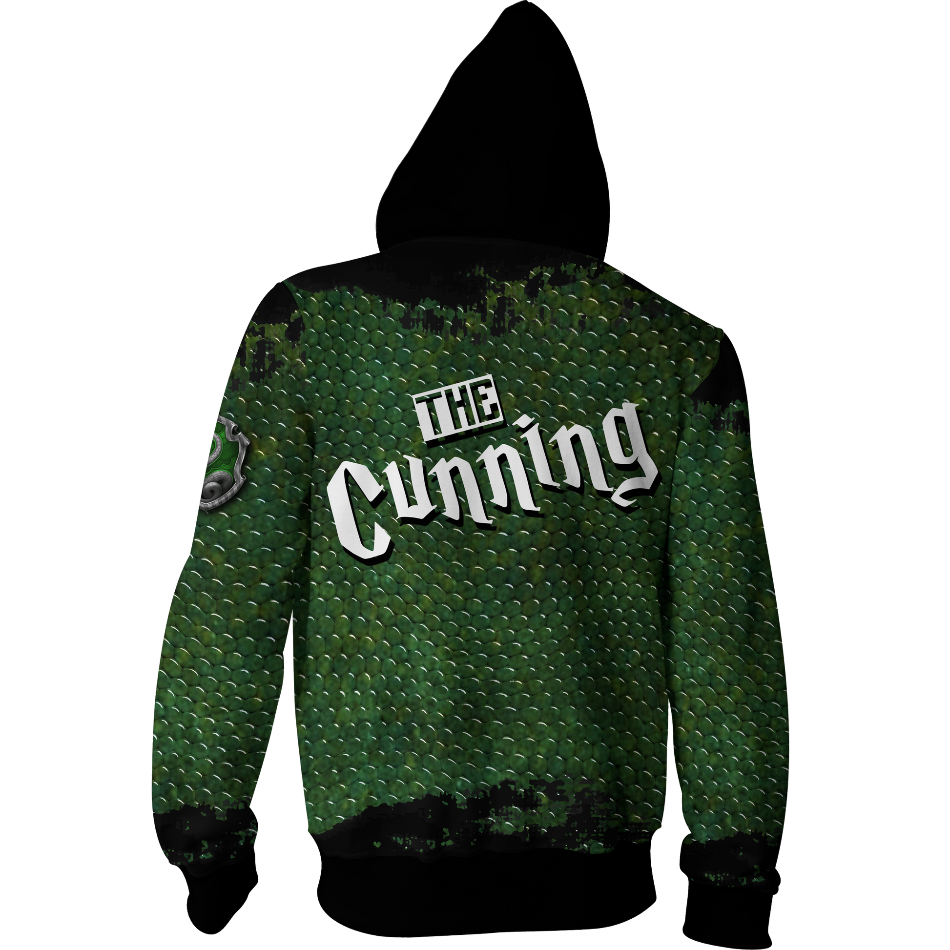 The Cunning Slytherin Harry Potter Zip Up Hoodie