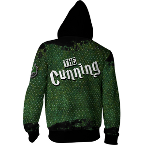 The Cunning Slytherin Harry Potter Zip Up Hoodie