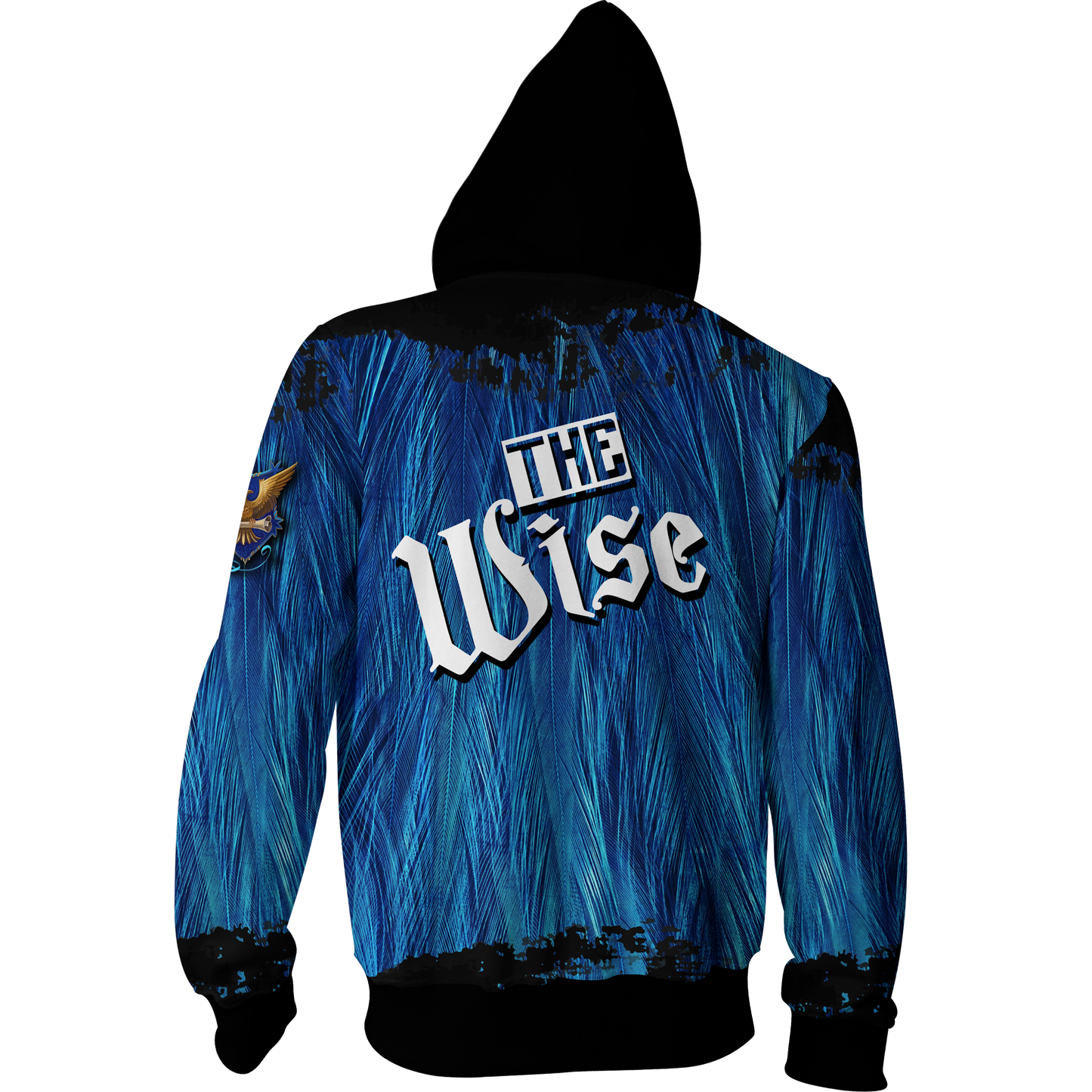 The Wise Ravenclaw Harry Potter Zip Up Hoodie