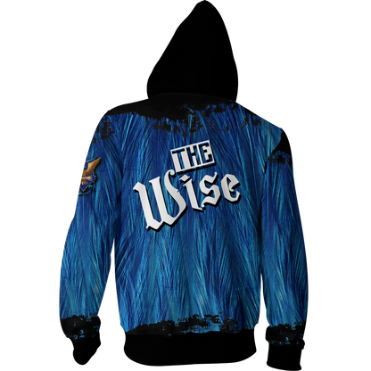 The Wise Ravenclaw Harry Potter Zip Up Hoodie