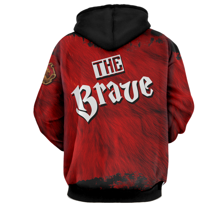 The Brave Gryffindor Harry Potter 3D Hoodie