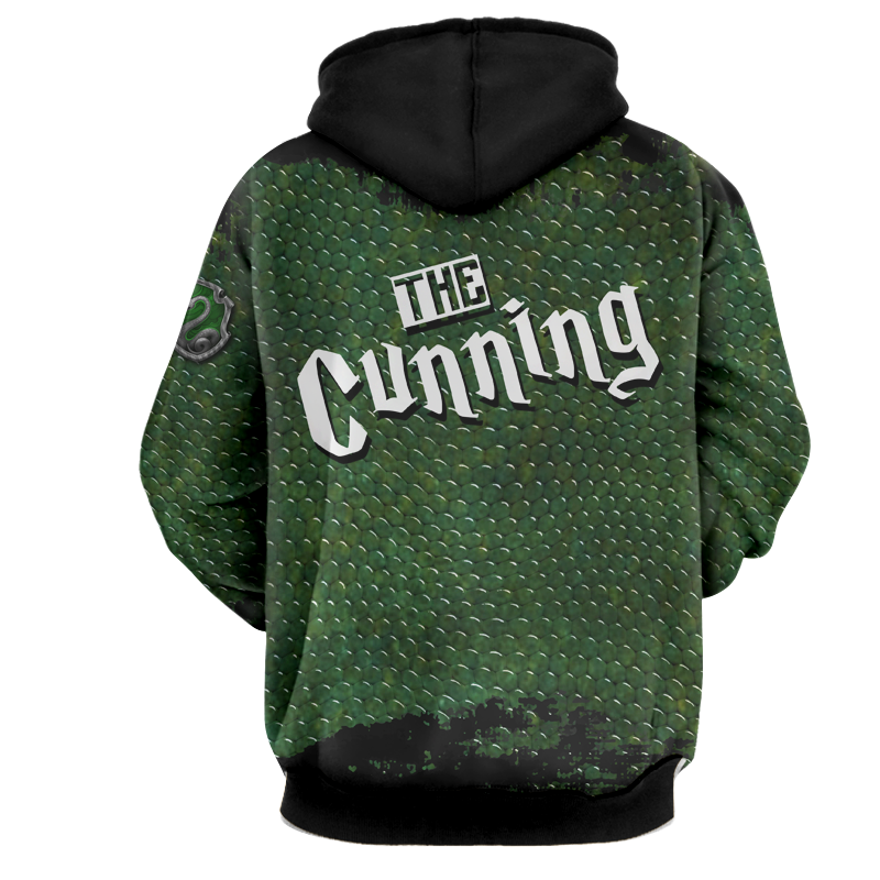 The Cunning Slytherin Harry Potter 3D Hoodie