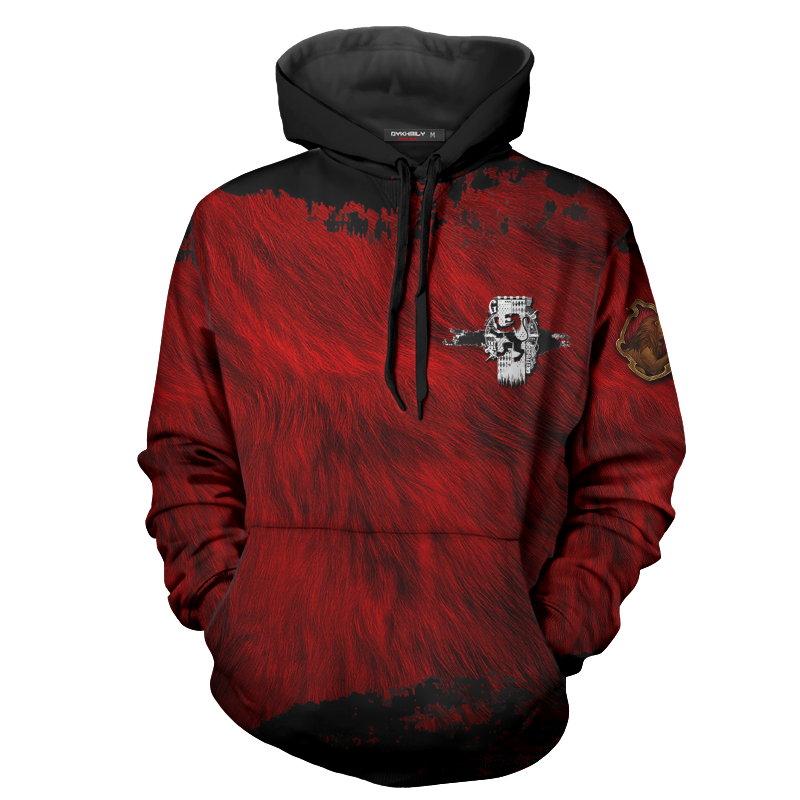 The Brave Gryffindor Harry Potter 3D Hoodie