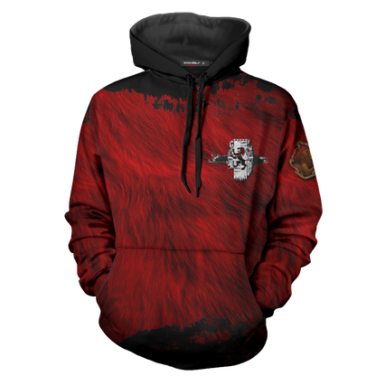 The Brave Gryffindor Harry Potter 3D Hoodie