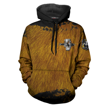 The Just Hufflepuff Harry Potter 3D Hoodie