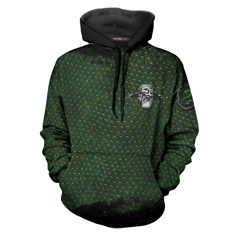 The Cunning Slytherin Harry Potter 3D Hoodie