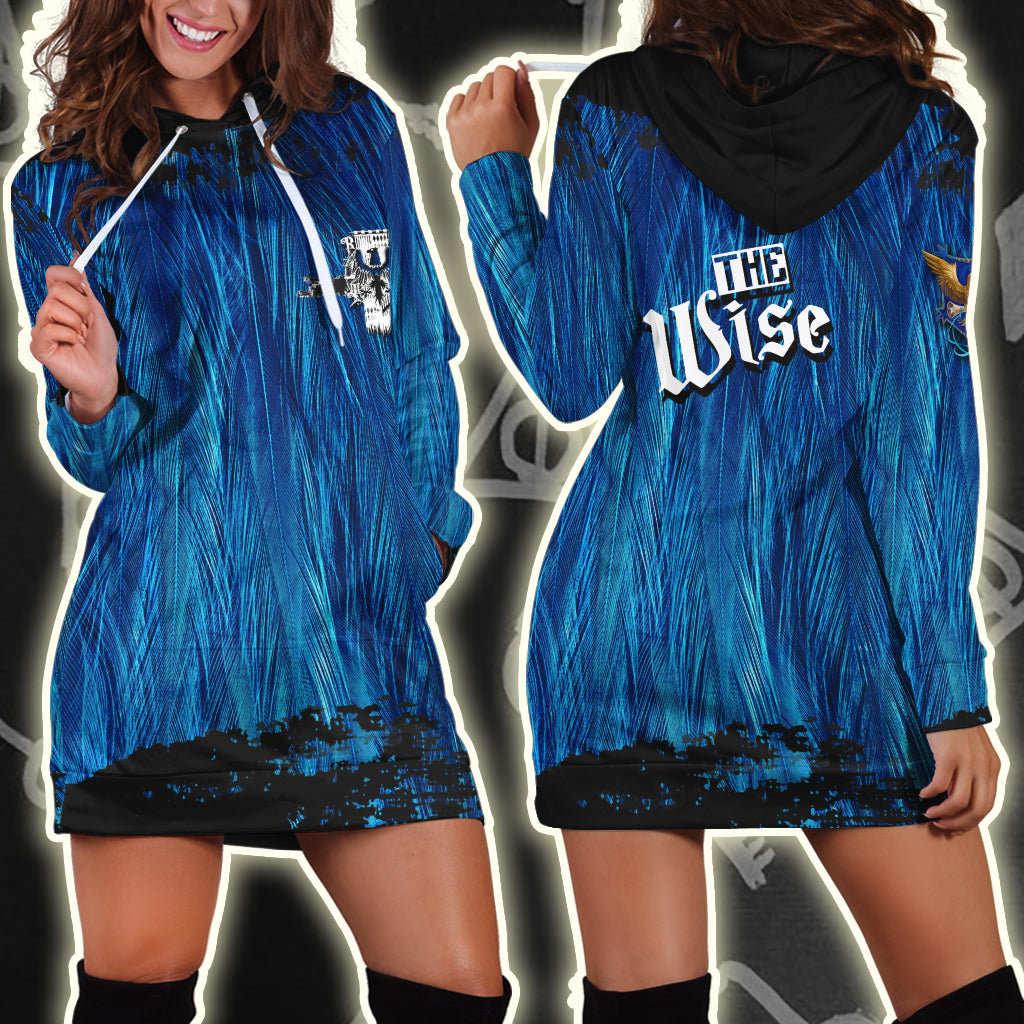 The Wise Ravenclaw Harry Potter 3D Hoodie Dress