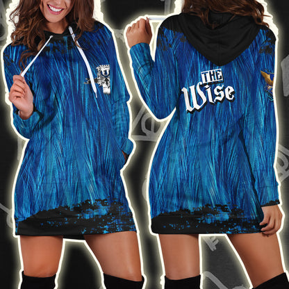 The Wise Ravenclaw Harry Potter 3D Hoodie Dress
