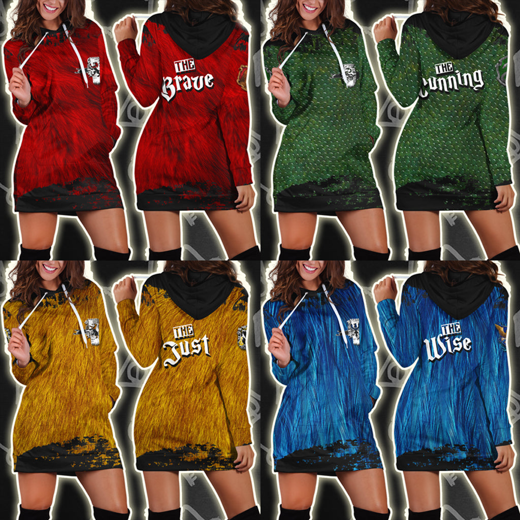 The Just Hufflepuff Harry Potter 3D Hoodie Dress