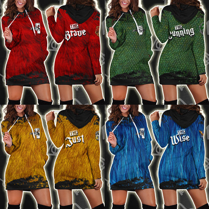 The Brave Gryffindor Harry Potter 3D Hoodie Dress