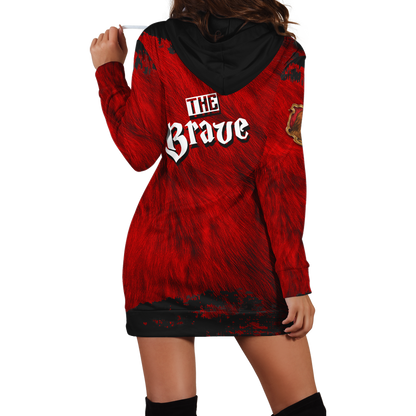 The Brave Gryffindor Harry Potter 3D Hoodie Dress