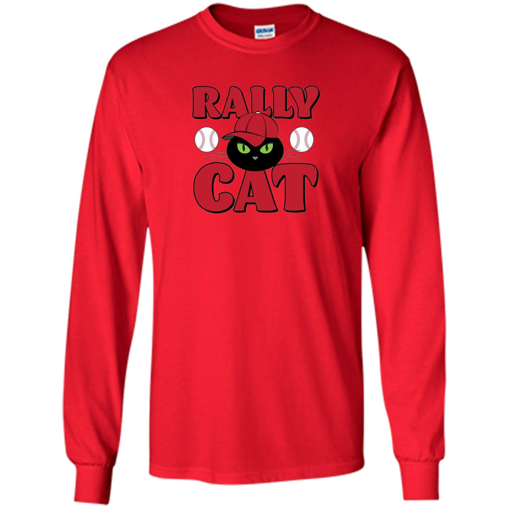 Rally Cat Baseball T-shirt