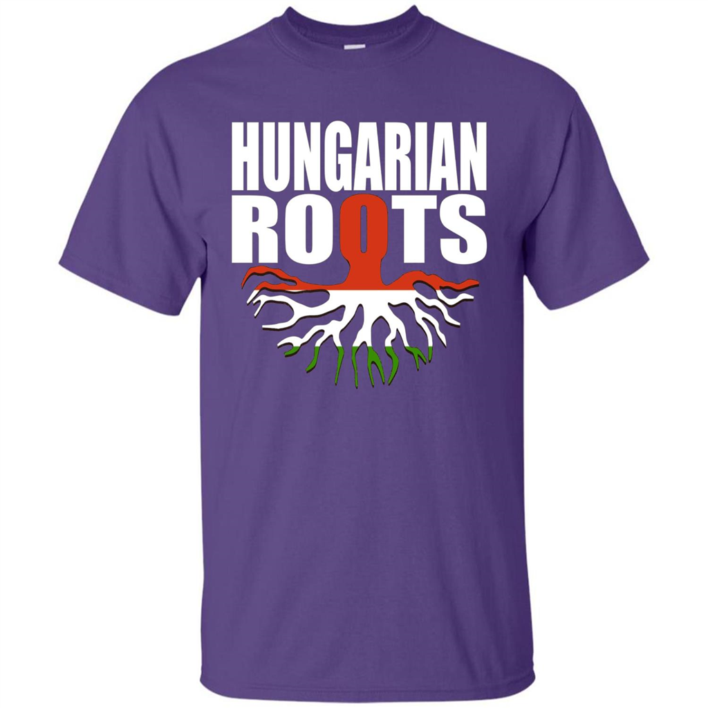 Hungarian Roots T-shirt Purple