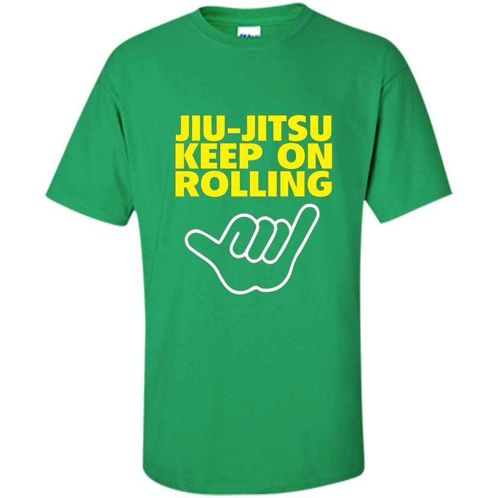 JIU JITSU KEEP ON ROLLING T-SHIRT Irish Green