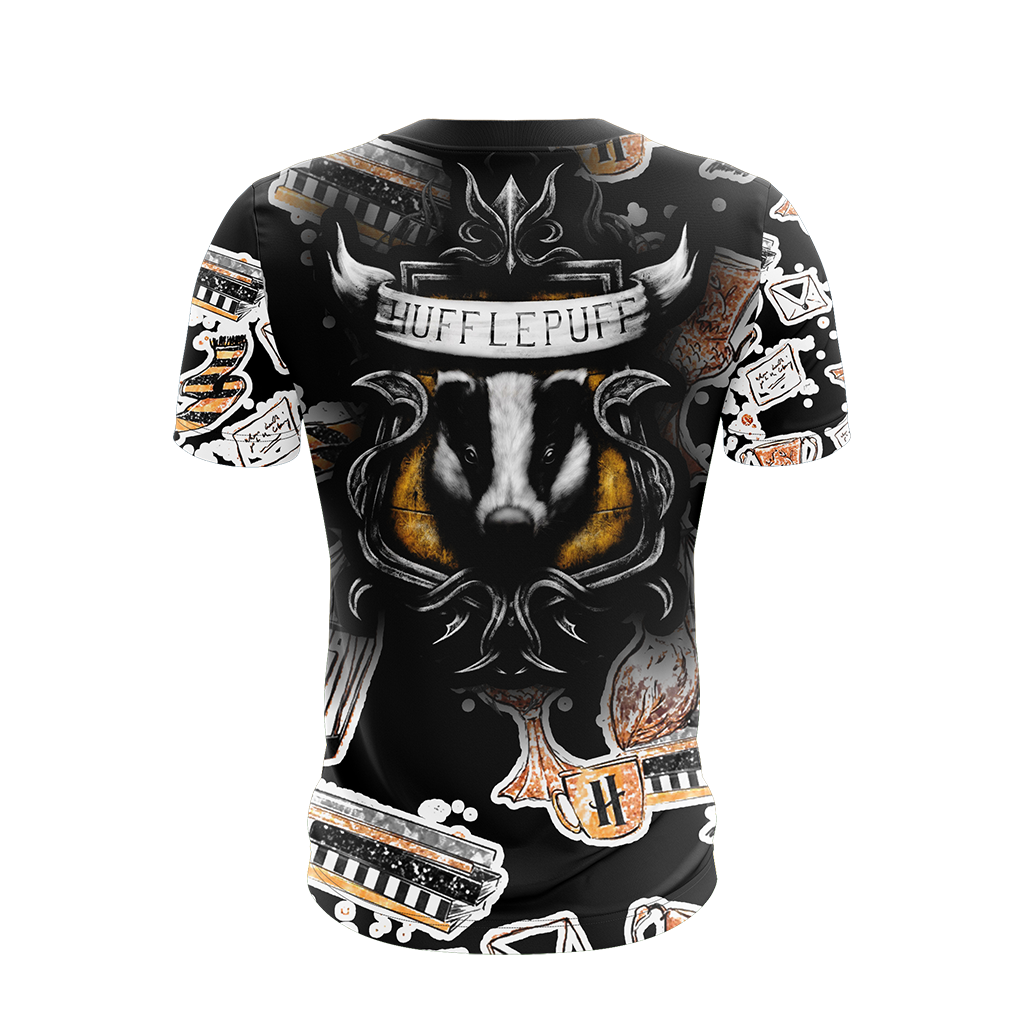 The Hufflepuff Badger Harry Potter New Collection Unisex 3D T-shirt