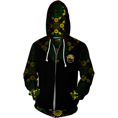 Hufflepuff House Harry Potter New Collection Zip Up Hoodie