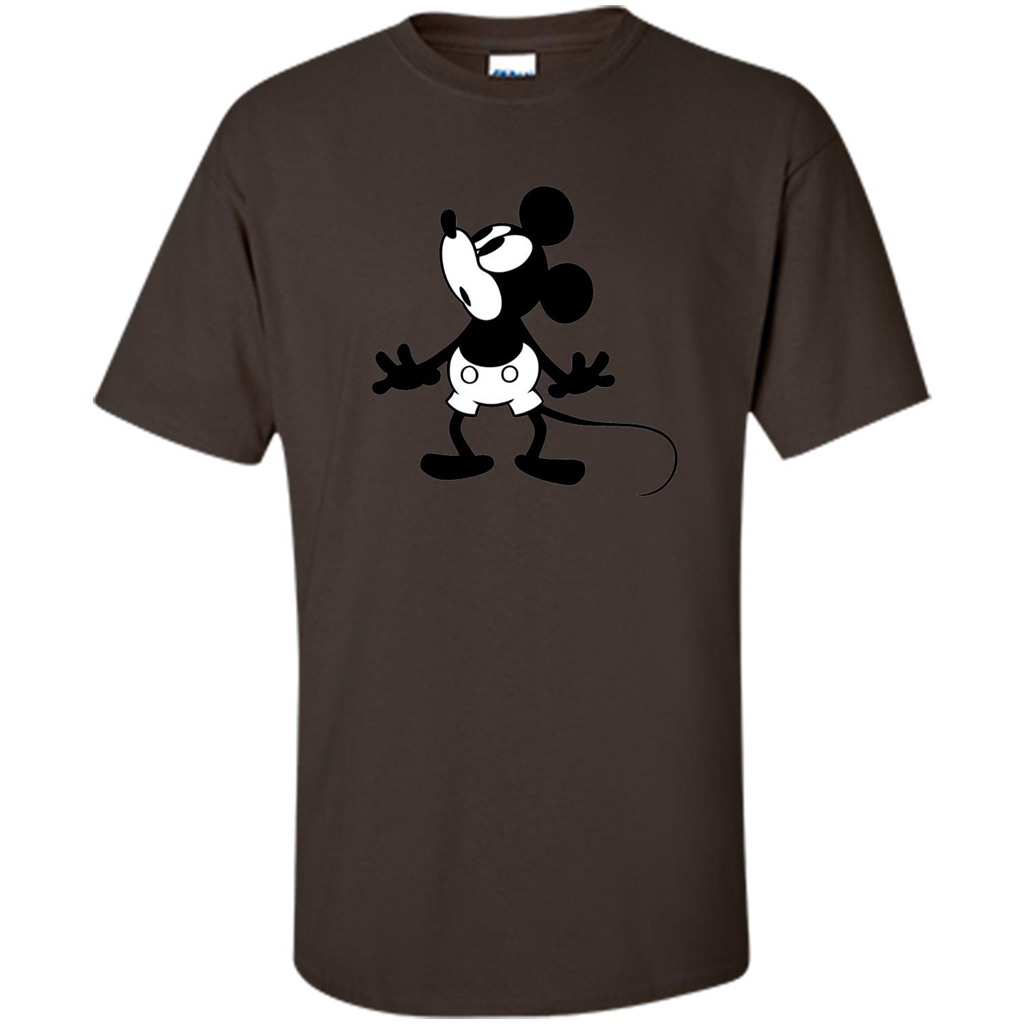 Disney Classic Mickey Mouse Graphic T-shirt Dark Chocolate