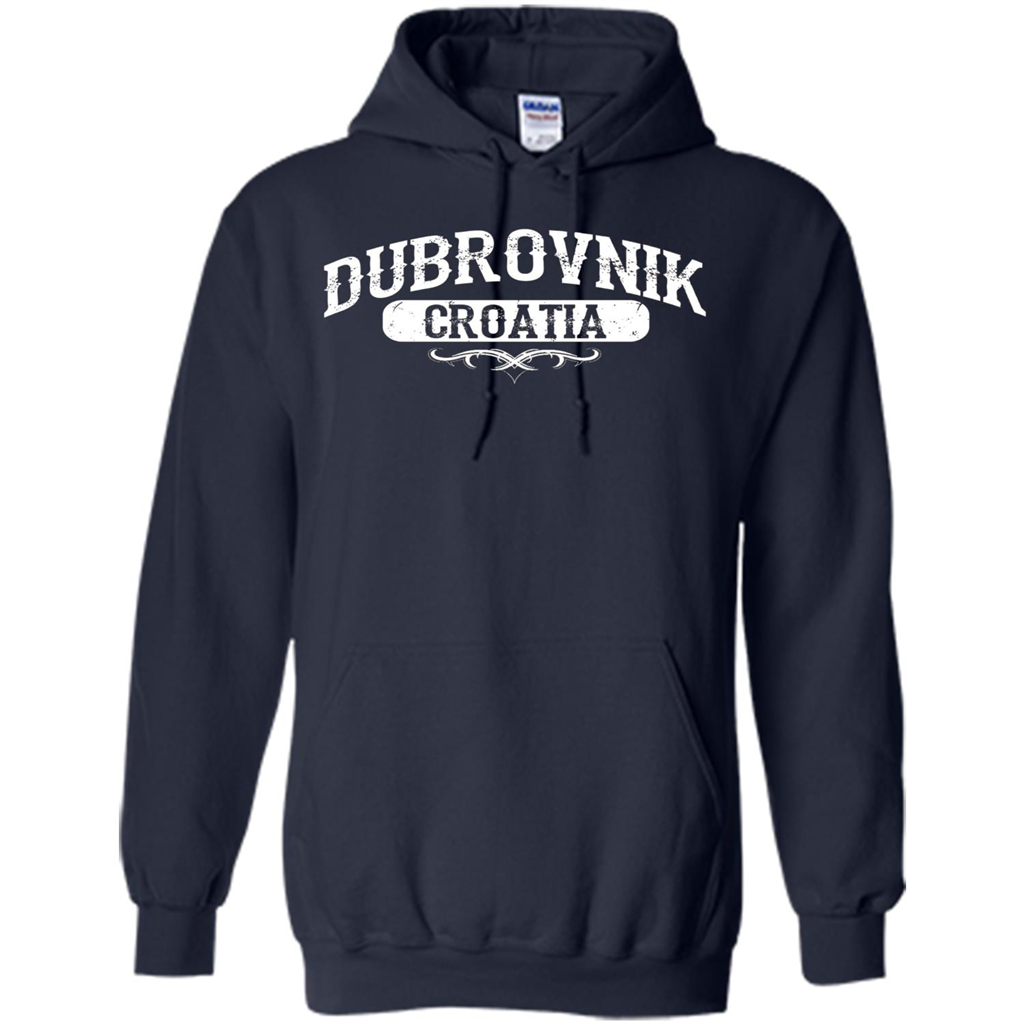 Dubrovnik Croatia T Shirt Navy