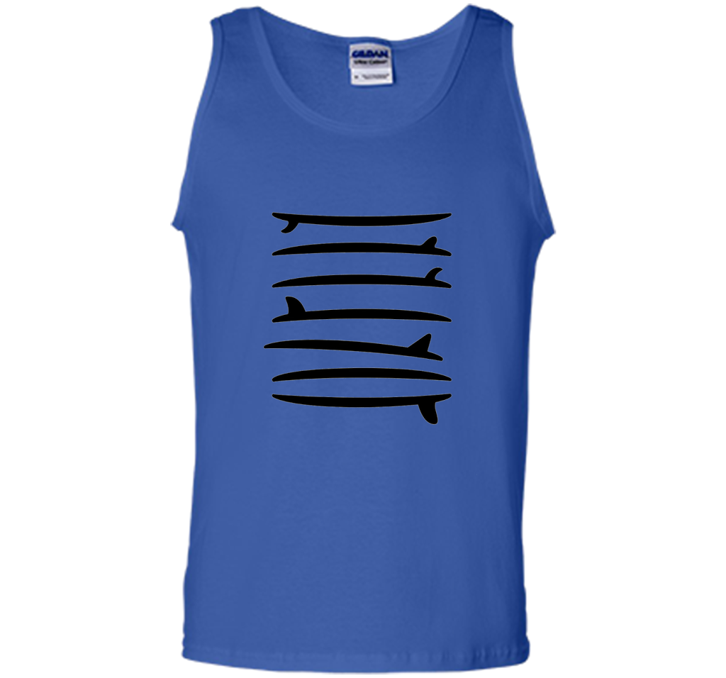 The Longboard Single Fin Surfer T-shirt Royal