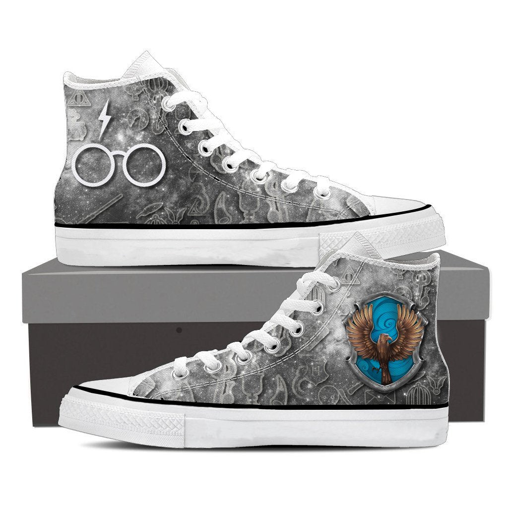 The Ravenclaw Eagle Harry Potter High Top Shoes SIZE 47