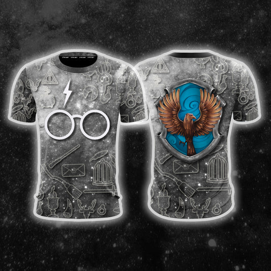 Ravenclaw Logo Harry Potter New Collection Unisex 3D T-shirt