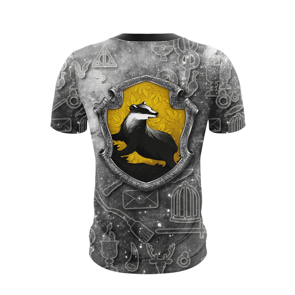 Hufflepuff Logo Harry Potter New Collection Unisex 3D T-shirt