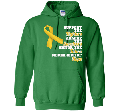 Cancer Awareness T-shirt Support Childhood Cancer Awareness Irish Green