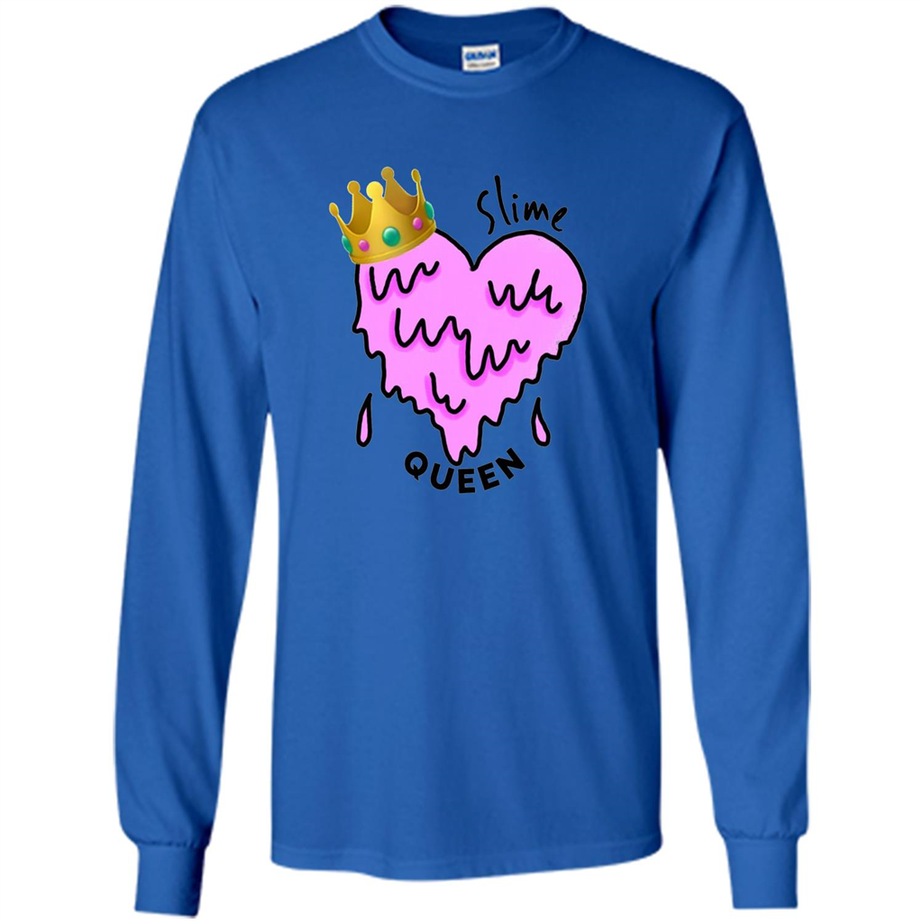 Slime Queen Heart T-Shirt Royal