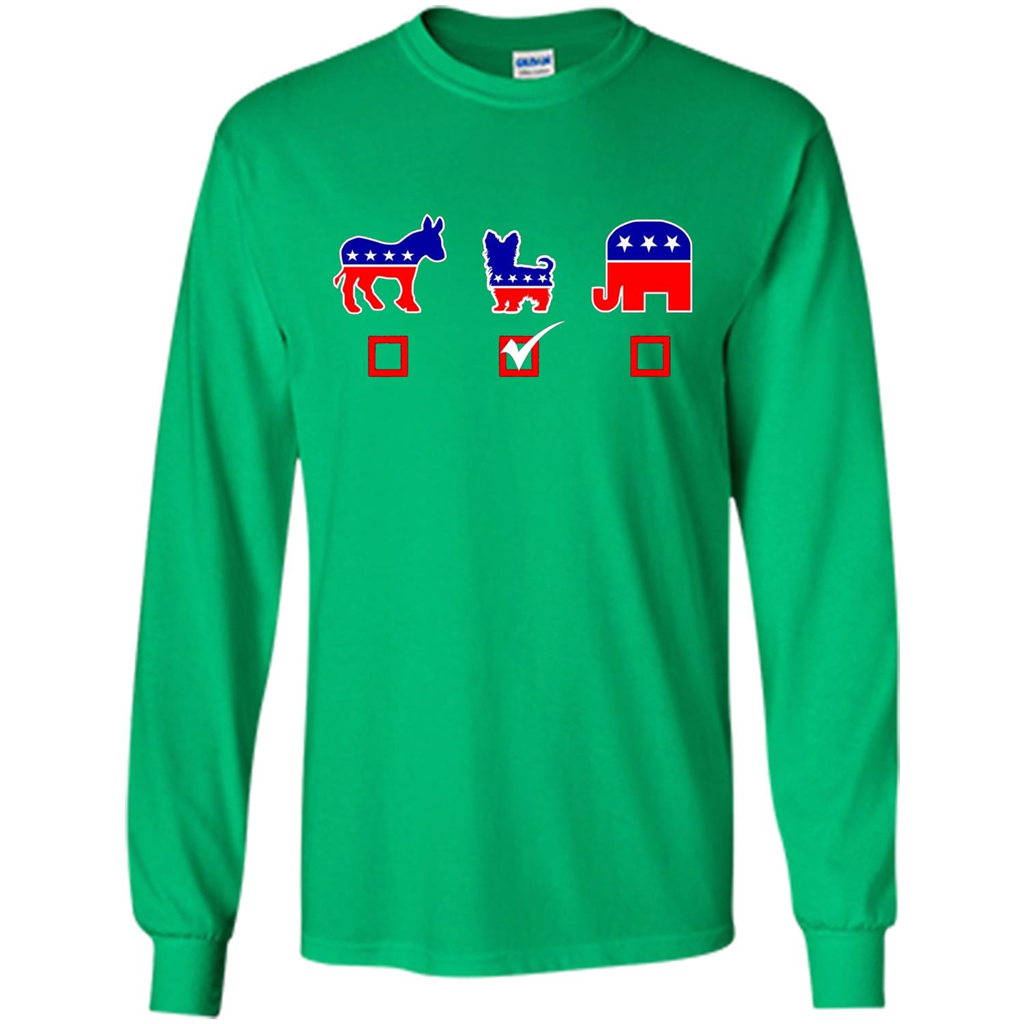 Yorkshire Terrier For President Shirt Yorkie T-shirt