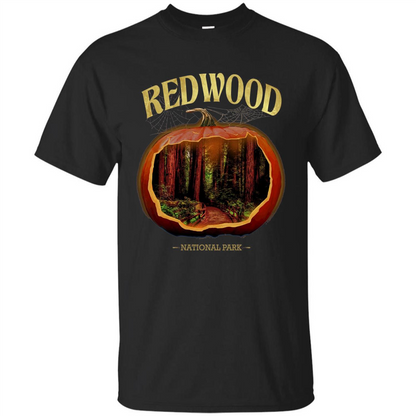 Redwood National Park T-Shirt Halloween Pumpkin Royal