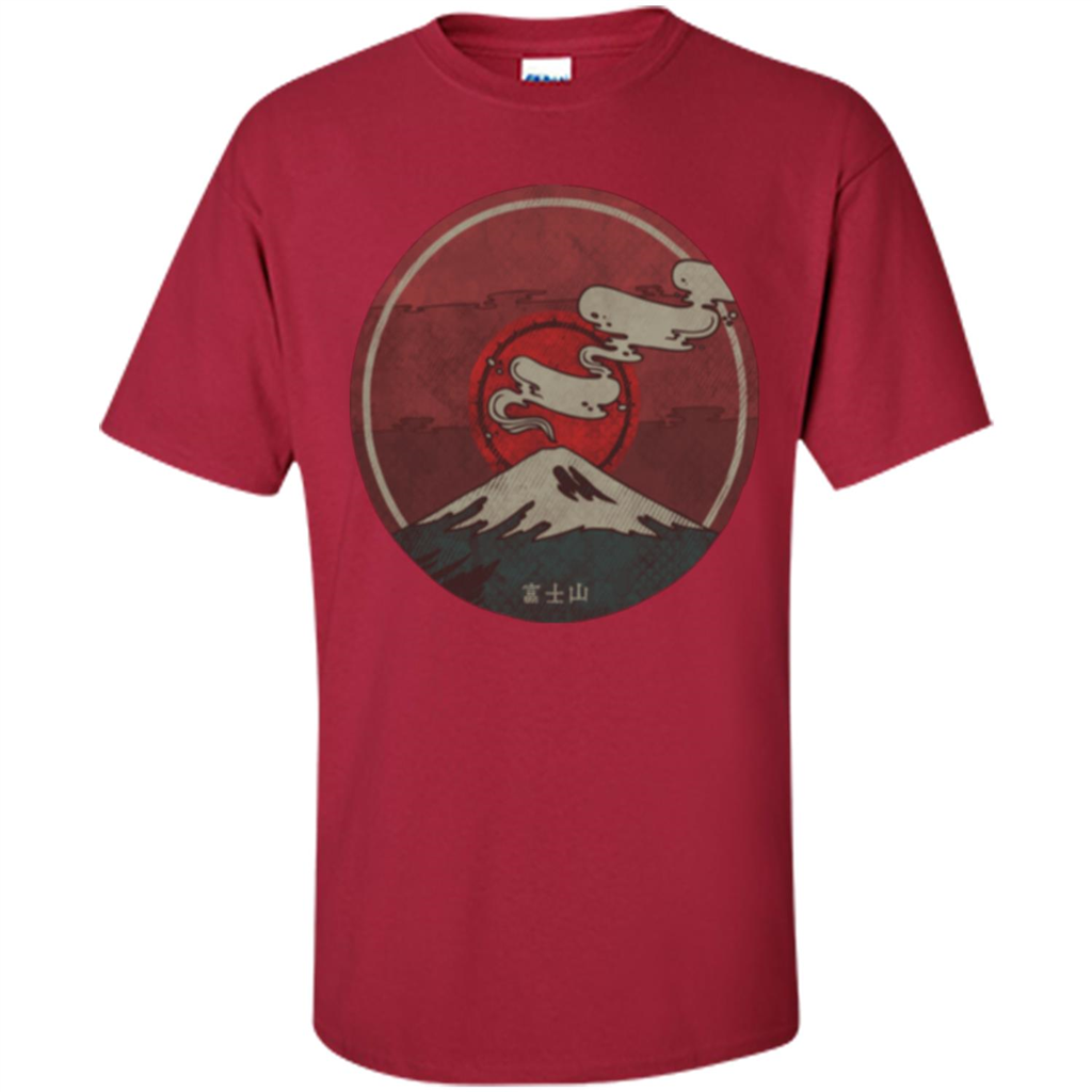 Mount Fuji T-shirt Cardinal